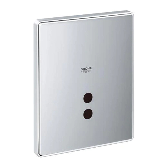 Grohe Tectron Manual