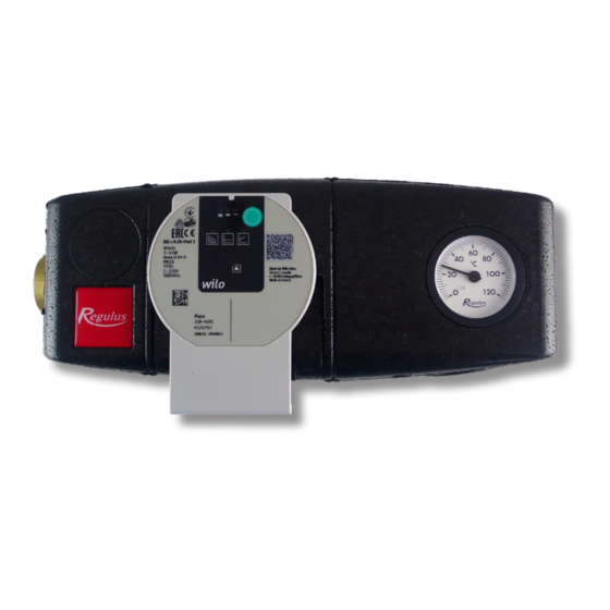 User Manuals: Regulus RGMAT E W6 Heating Load Unit