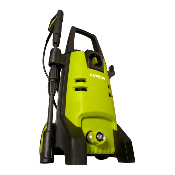 SNOWJOE SUNJOE SPX1501 Manual