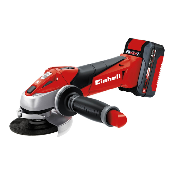 EINHELL TE-AG 18/115 Li Original Operating Instructions