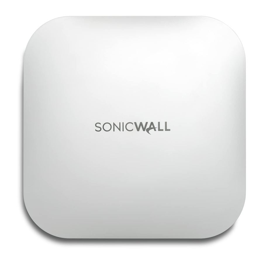 SonicWALL SonicWave 641, APL67-107 - Access Point Quick Start