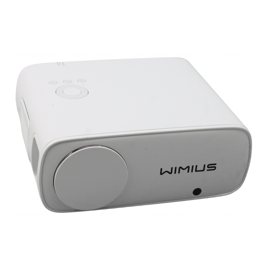 Wimius S26 - Video Projector Manual