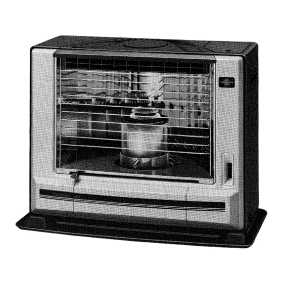 Toyostove RCA-36F Operation And Maintenance Instructions