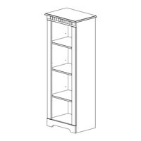 RealRooms Products RR CUBRIX BOOKCASE 3014209RR Instruction Booklet