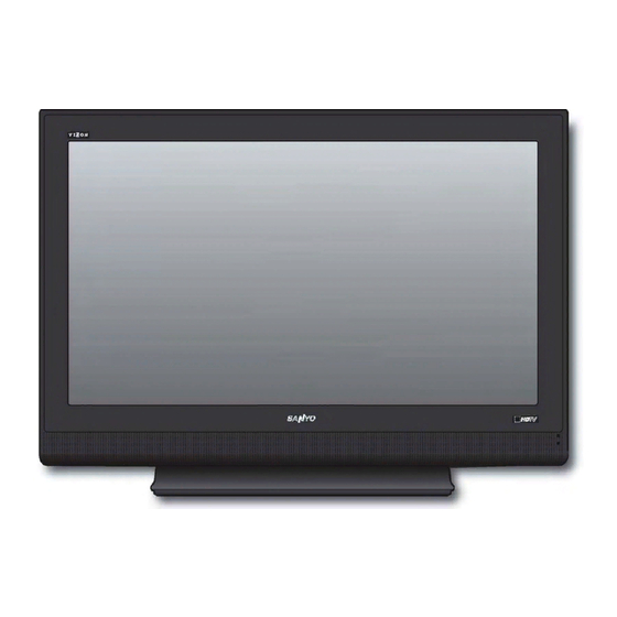 Sanyo DP37647AR - 37 Integrated Digital Flat Panel LCD HD/HDMI TV Manuals