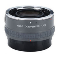 Pentax 67 Rear Converters 1.4X Operating Manual
