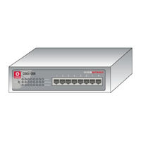 Compex ReadyLink 8 Port 10/100/1000Mbps Ethernet Switch DSG1008 Quick Install Manual