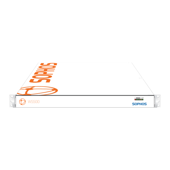 Sophos WS500 Manuals