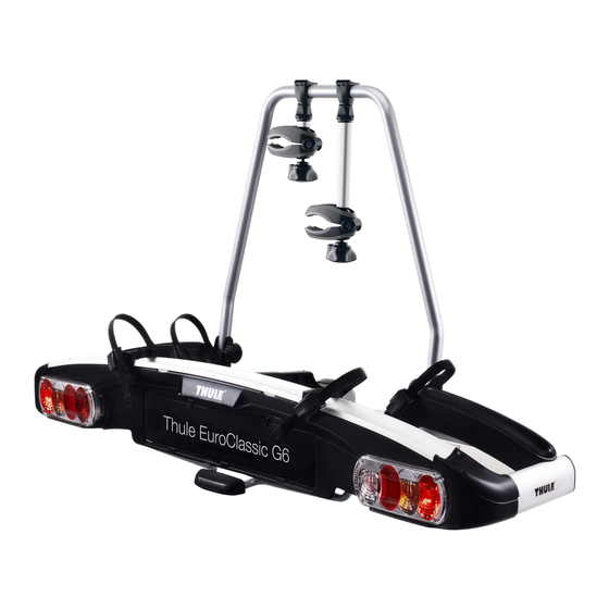 Thule EuroClassic G6 928 Instructions Manual