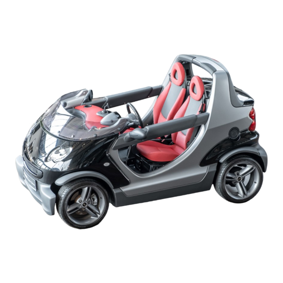 Mercedes-Benz smart crossblade Operating Instructions Manual