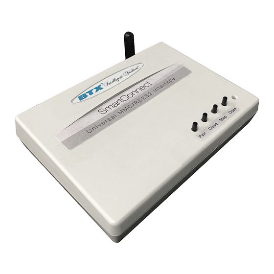 BTX Intelligent Fashion SmartConnect Manual