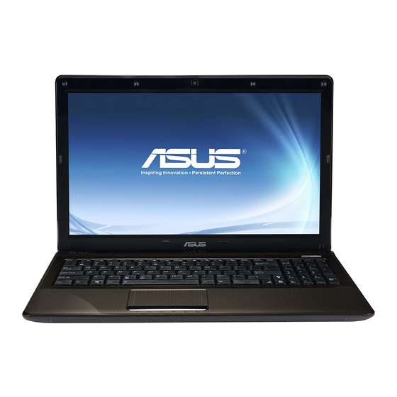 Asus K42JP User Manual