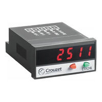 Crouzet CTR24L-2512 Operating Instructions Manual