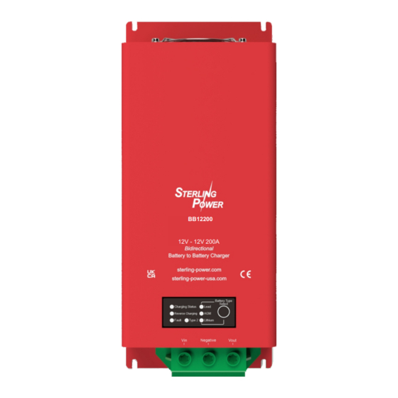 Sterling Power Products BB12200 Handbook