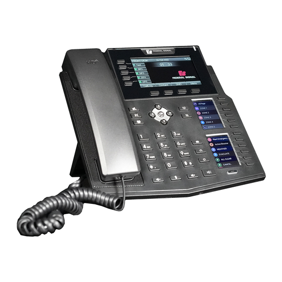 Federal Signal Corporation I-IPTEL1 Manuals