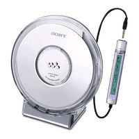 Sony Walkman D-NE1 Operating Instructions Manual