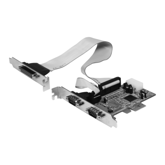 StarTech.com PEX1S552LP Instruction Manual