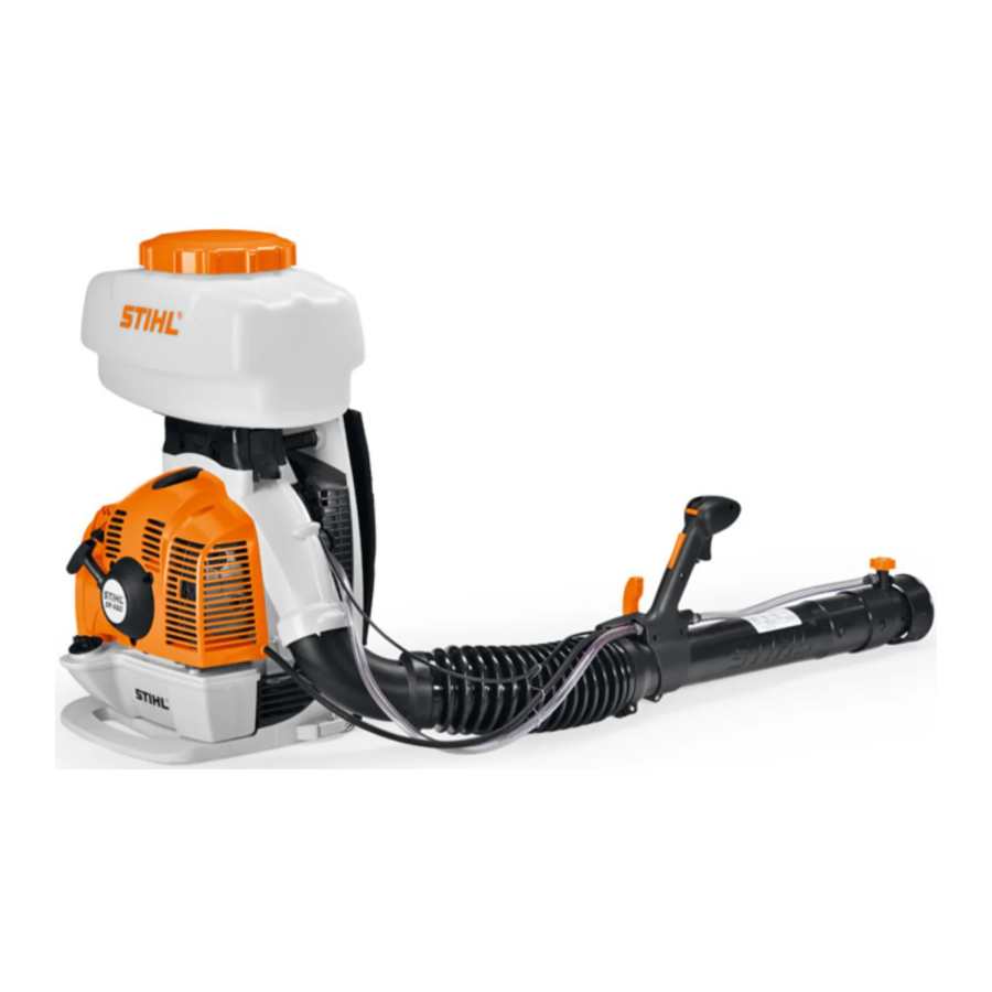 Stihl SR 430, SR 450 Manual