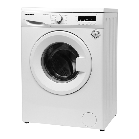 Heinner HWM-6120 Instruction Manual