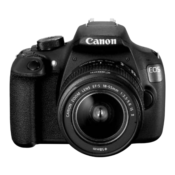 Canon eos rebel t5 1200d Instruction Manual