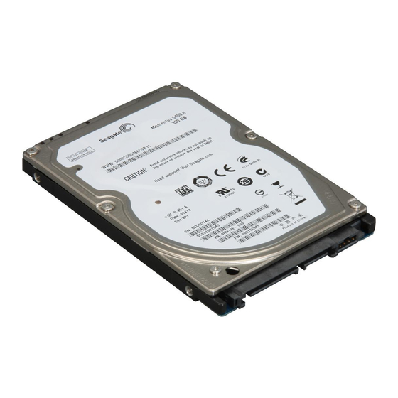 Seagate Momentus 5400 Brochure