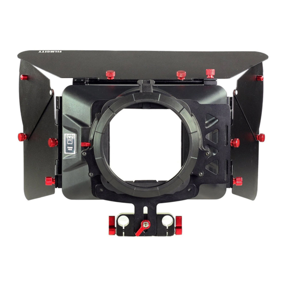Filmcity Power MB-99 Pro Mattebox Instruction Manual