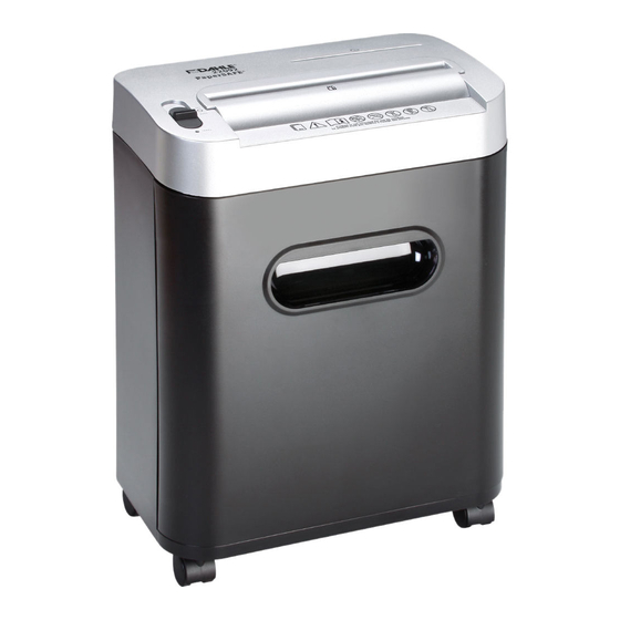 Dahle PaperSAFE Manual