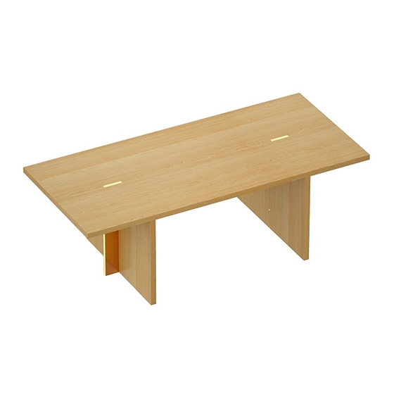 Crate&Barrel Paradox Dining Table Quick Start Manual