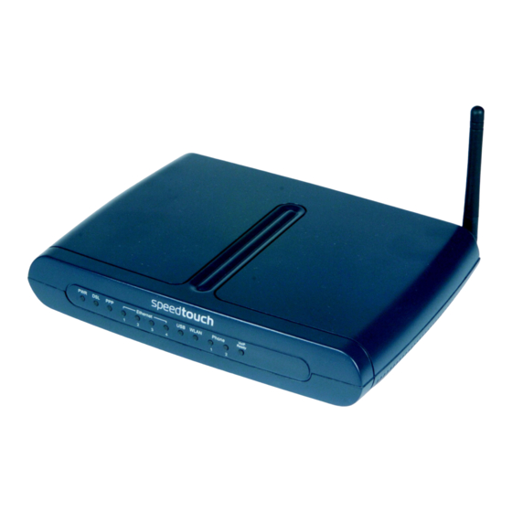 THOMSON SpeedTouch 716 User Manual