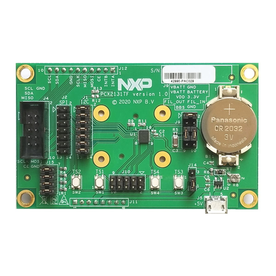 NXP Semiconductors PCF2131-ARD User Manual