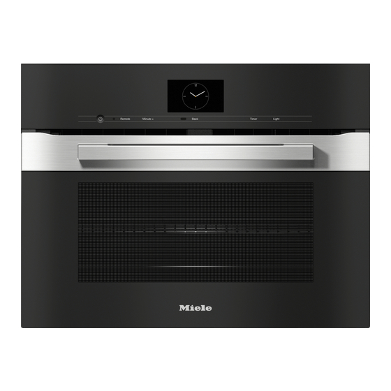 Miele H 7570 BM Operating And Installation Instructions