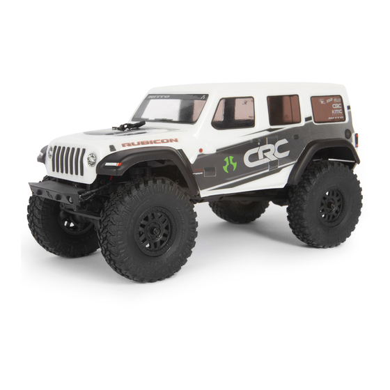 Horizon Hobby Axial SCX24 AXI00002V2T2 Instruction Manual