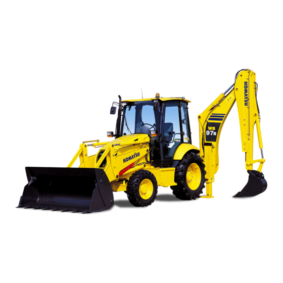 Komatsu Utility WB97R-5 Operation & Maintenance Manual
