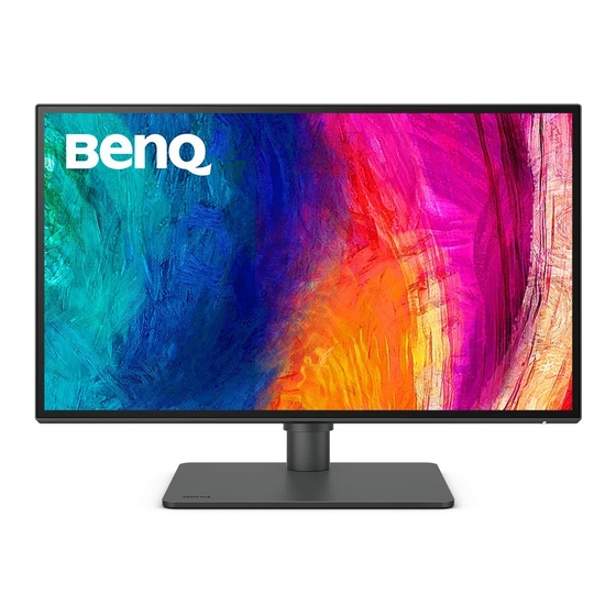 BenQ DesignVue PD Series User Manual