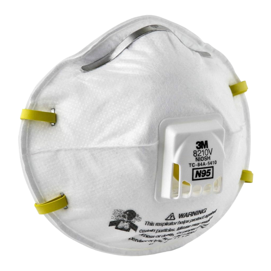 3M 8210V User Instructions