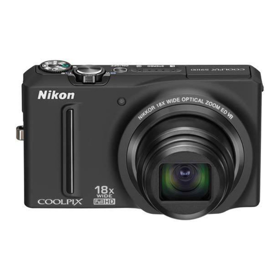 Nikon CoolPix S9100 Brochure