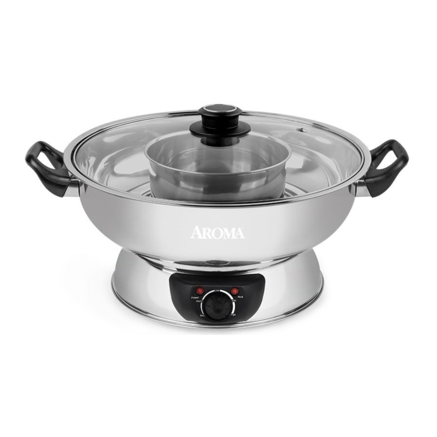 Aroma ASP-600 - Hot Pot Manual