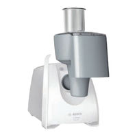 Bosch MFW 6CC Series Instruction Manual