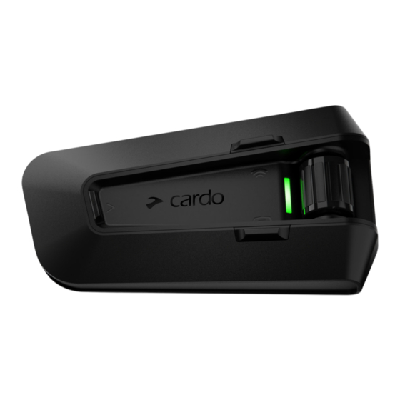 Cardo Systems PACKTALK PRO Pocket Manual