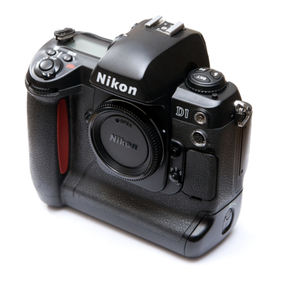 Nikon D1 Brochure & Specs