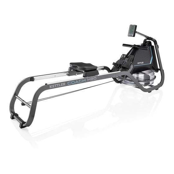 Kettler GYM@HOME COACH H2O 07975-500 Assembly Instructions Manual