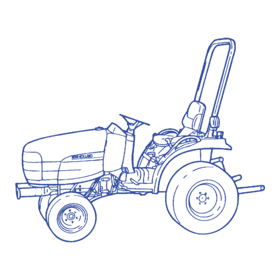 New Holland TC21D Operator's Manual