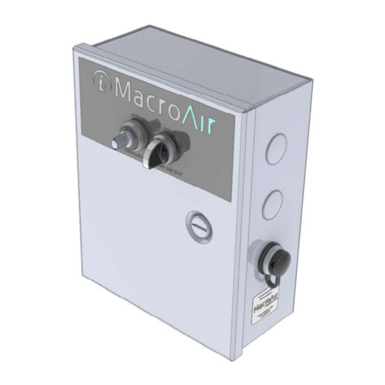 MacroAir Technologies X Series Operation Manual