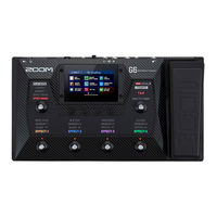 Zoom G6 Operation Manual