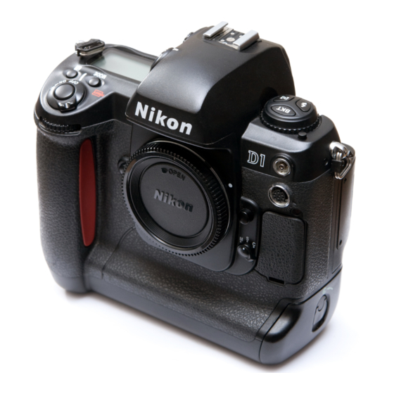 Nikon D1 Fast Track Manual