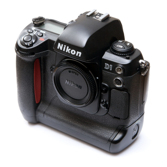 Nikon D1 Manual