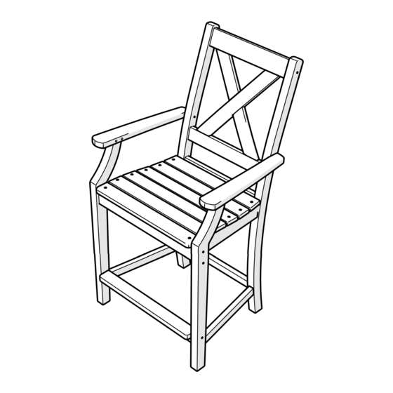Polywood Braxton TGD281 Assembly Instructions