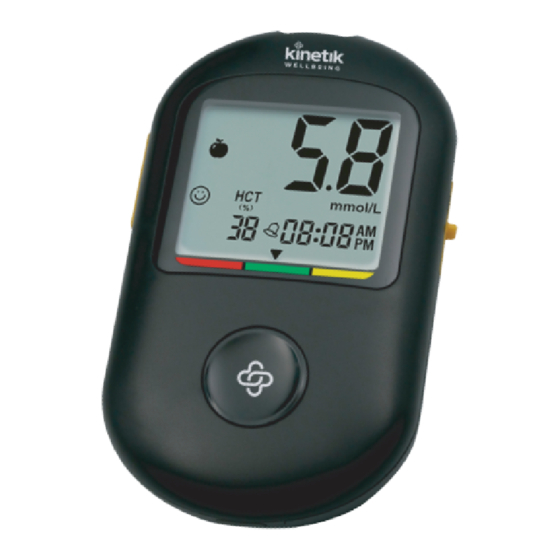 Kinetik Wellbeing BG-710b Instruction Manual