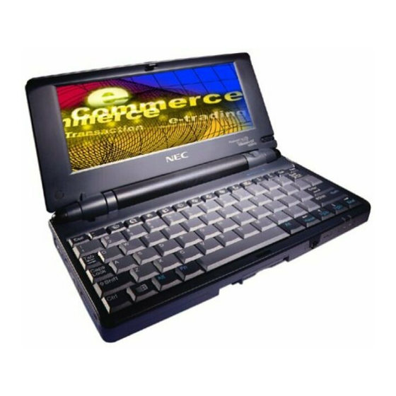 NEC MOBILEPRO 780 User Manual