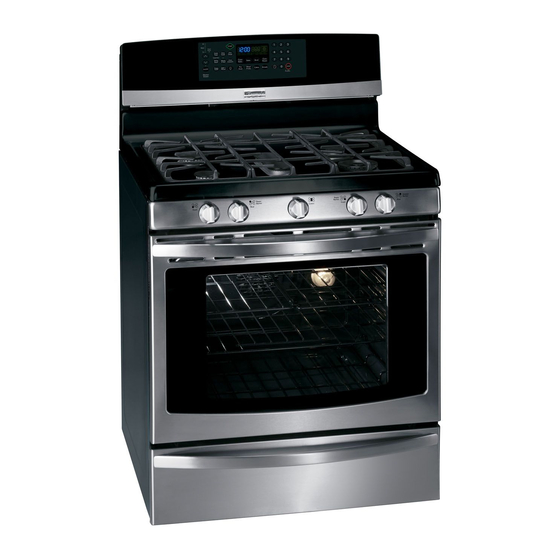 Kenmore 7755 - Elite 30 in. Dual Fuel Range Use And Care Manual